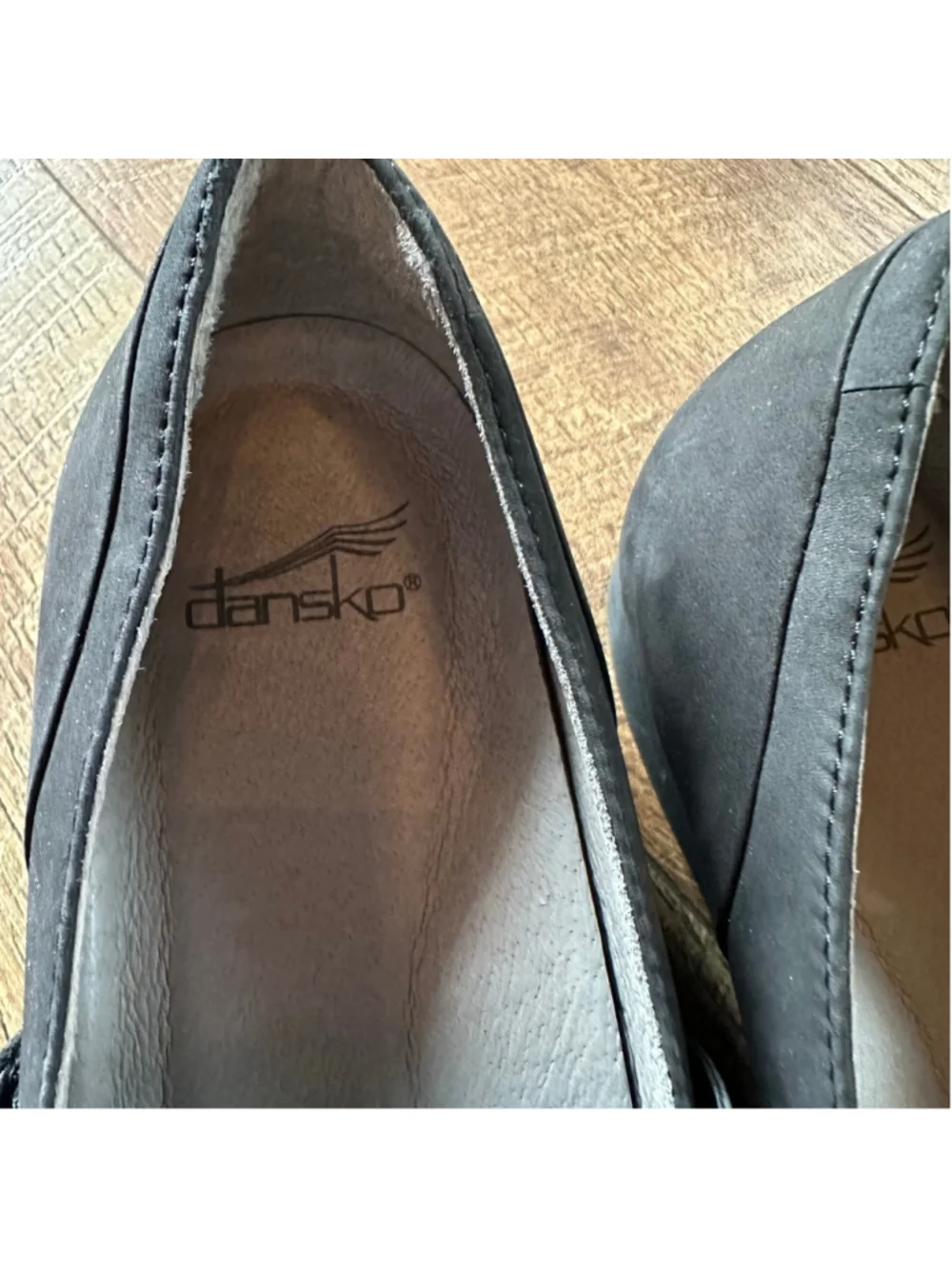 Women's Dansko Black Mary Jane Flats Size 5.5 Summer